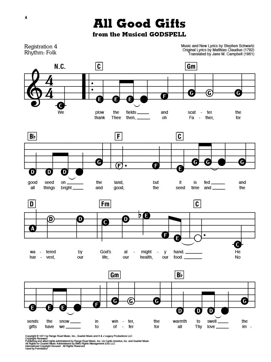 E-Z Play Piano 203, Best Broadway Songs Ever 3rd Edition