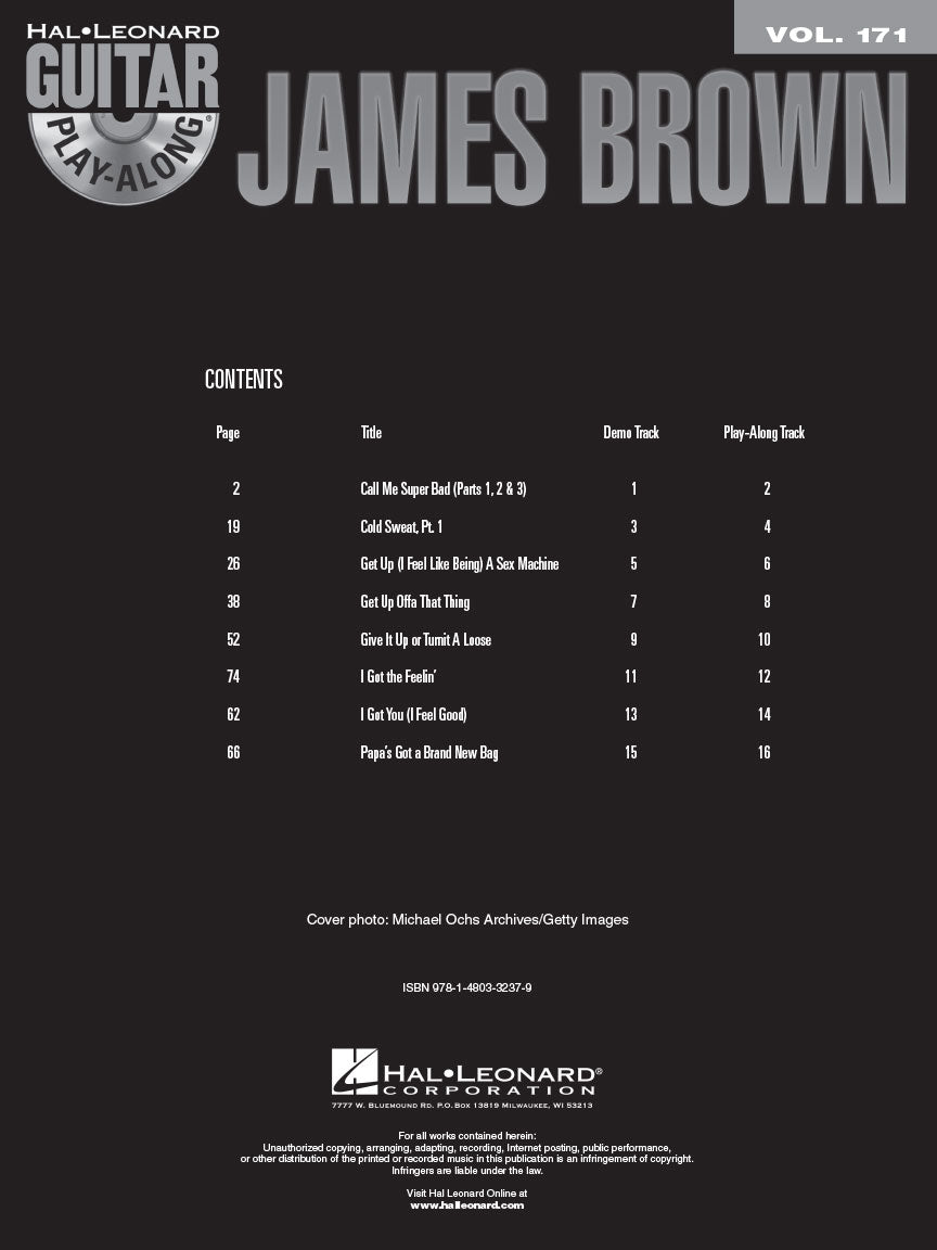 James Brown Guitar Play-Along