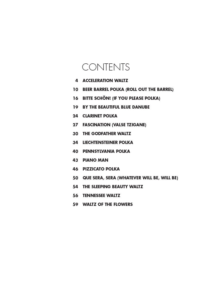 Waltzes & Polkas for Easy Piano arr. Phillip Keveren