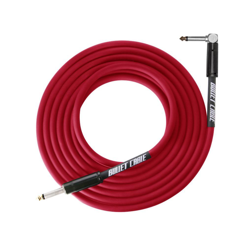 BULLET CABLE 10' RED THUNDER GUITAR CABLE - Bullet Cable