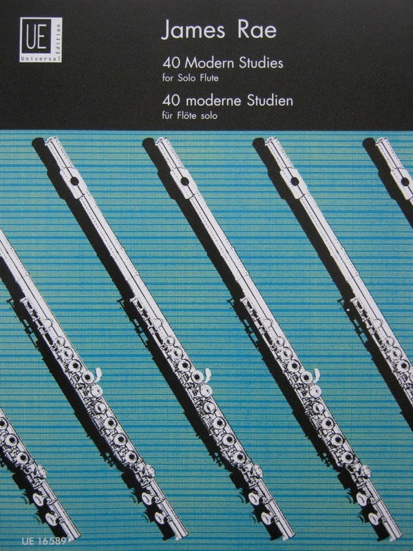James Rae: 40 Modern Studies for Solo Flute