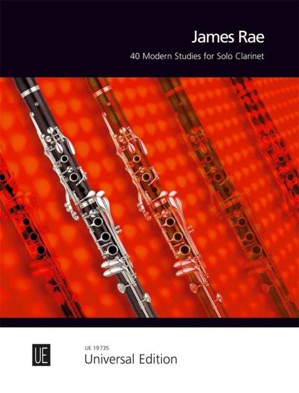 James Rae: 40 Modern Studies for Solo Clarinet