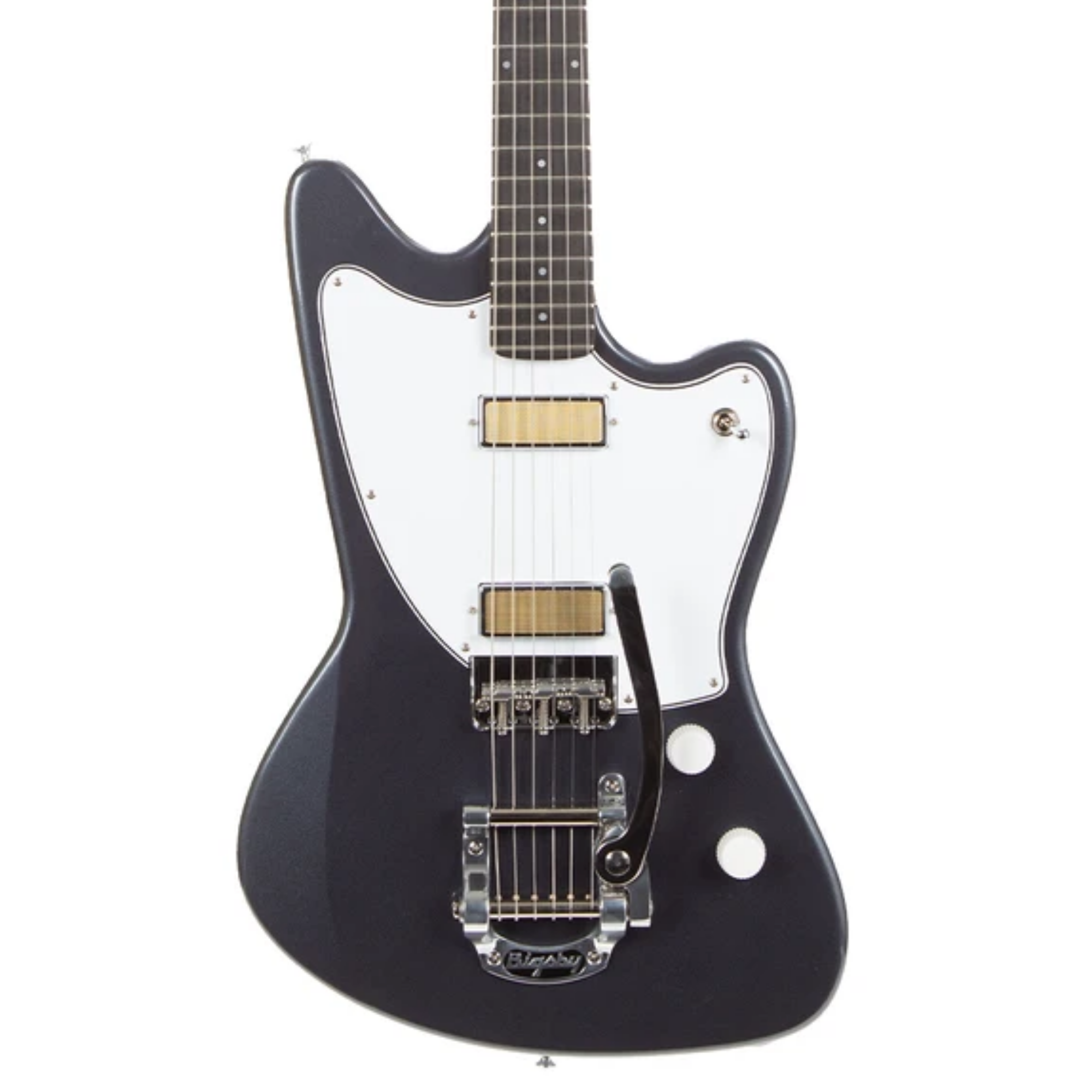 Harmony Guitar Silhouette w/ Bigsby | Slate