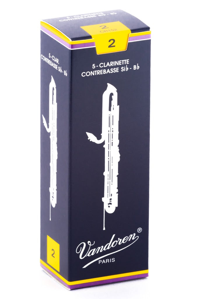 Vandoren Contrabass Clarinet Reed 5 Pack