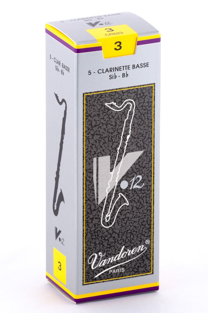 Vandoren Bass Clarinet Reed V12 5 Pack