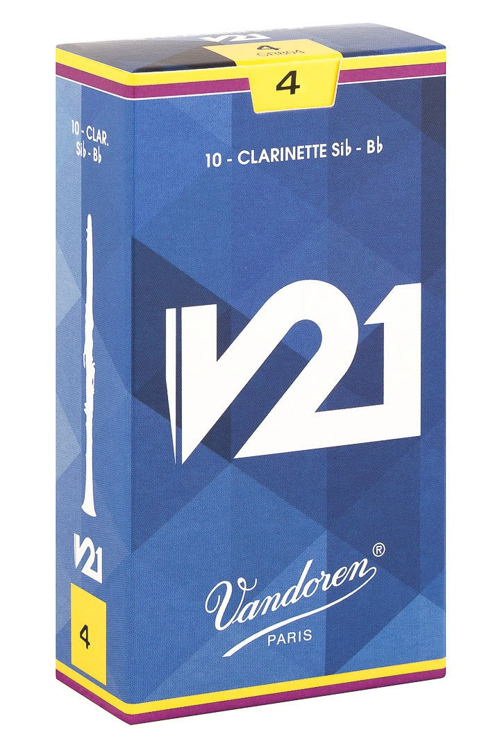 Vandoren B Flat Clarinet Reed V21 10 Pack