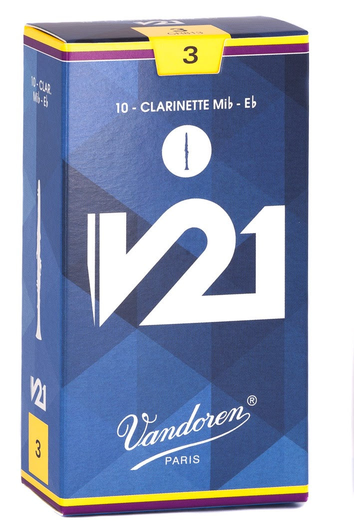 Vandoren E Flat Clarinet Reed V21 10 Pack