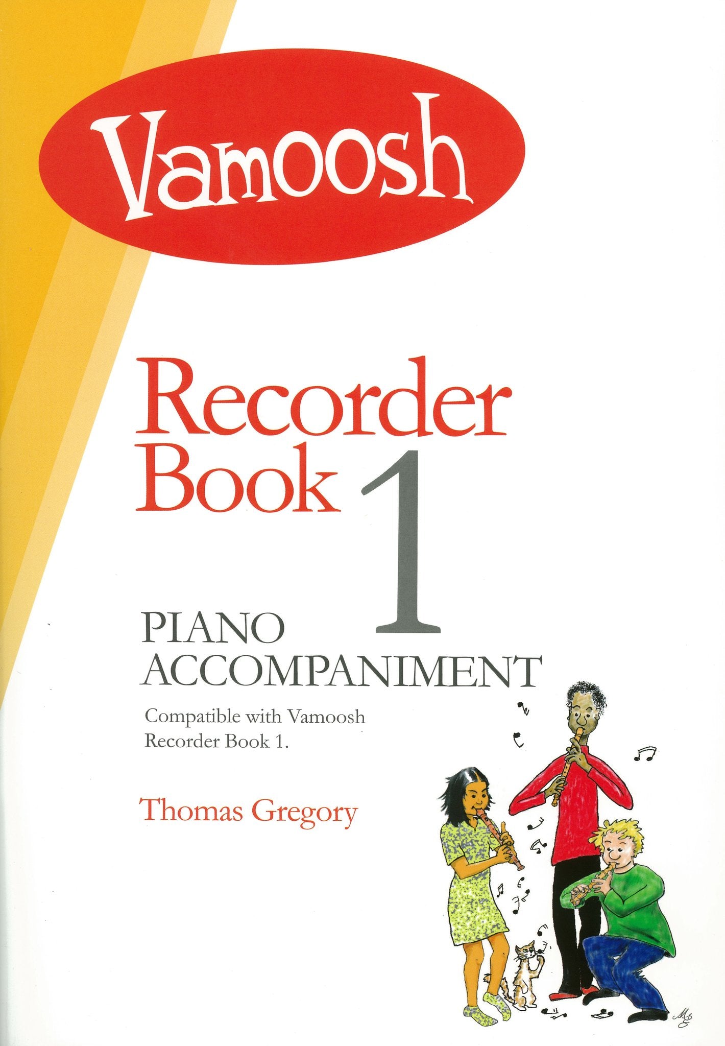Vamoosh Recorder Piano Accompaniment Book 1