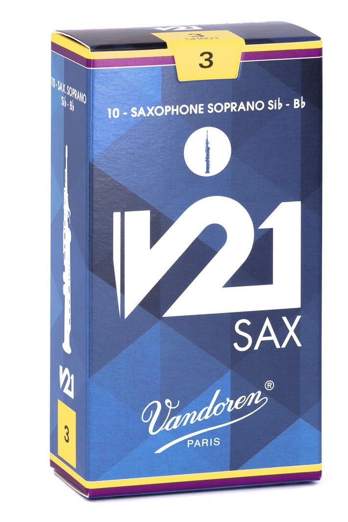 Vandoren Soprano Sax Reed V21 10 Pack