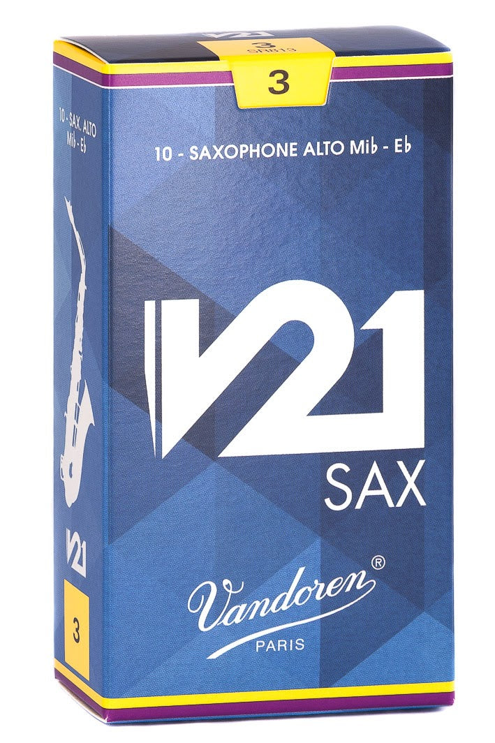 Vandoren Alto Sax Reed V21 10 Pack
