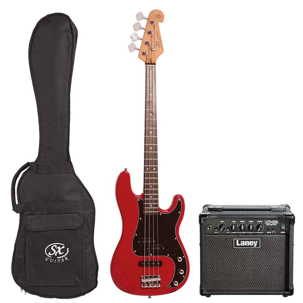 SX / Laney Bass Guitar & Amp Package
