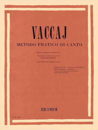 Vaccai: Practical Method of Singing