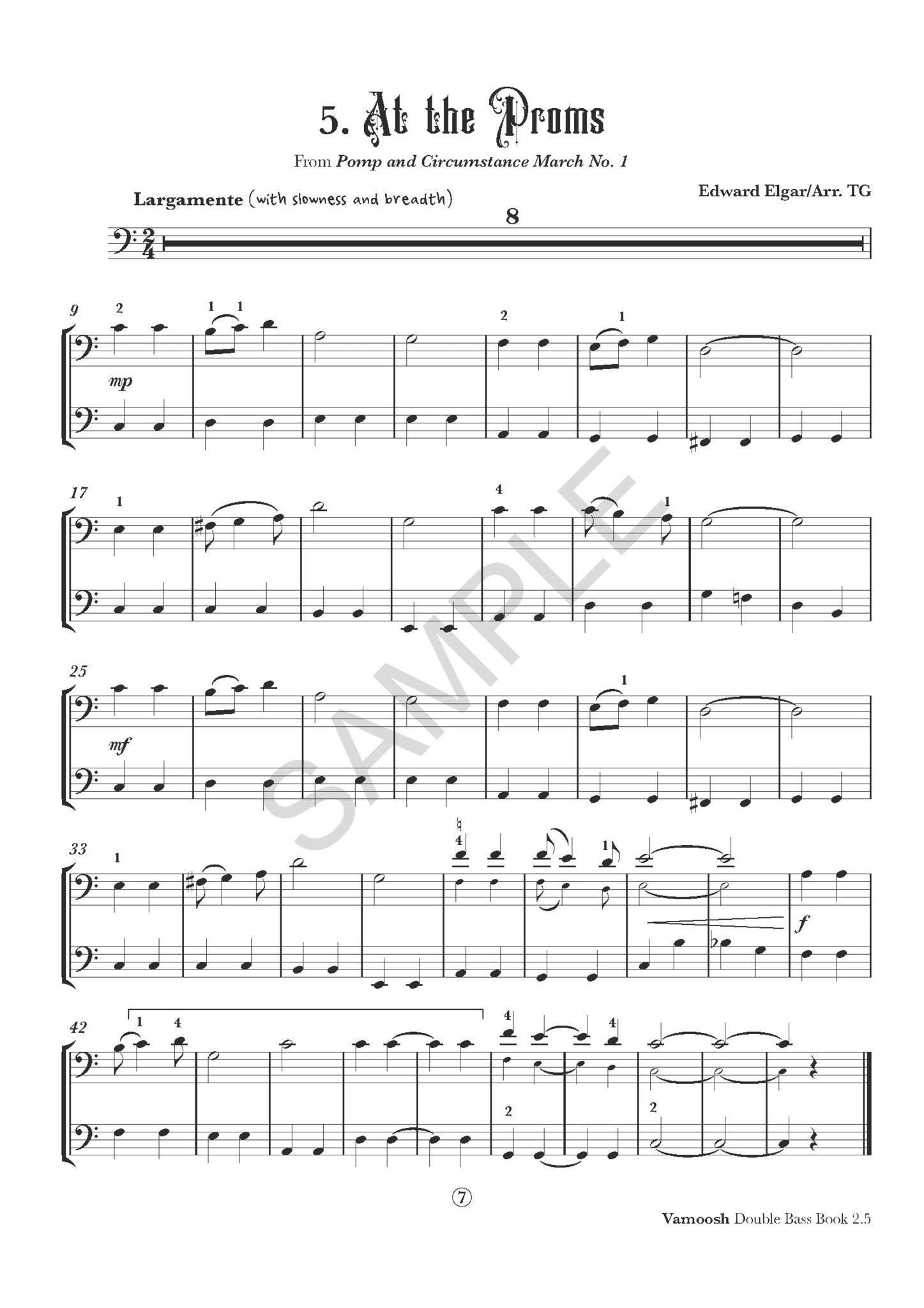 Vamoosh Double Bass Book 2.5