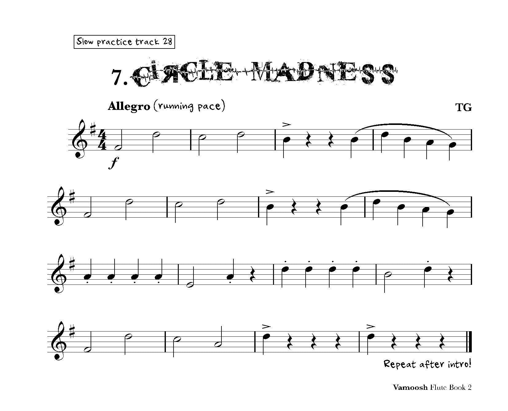 Vamoosh Flute Book 2