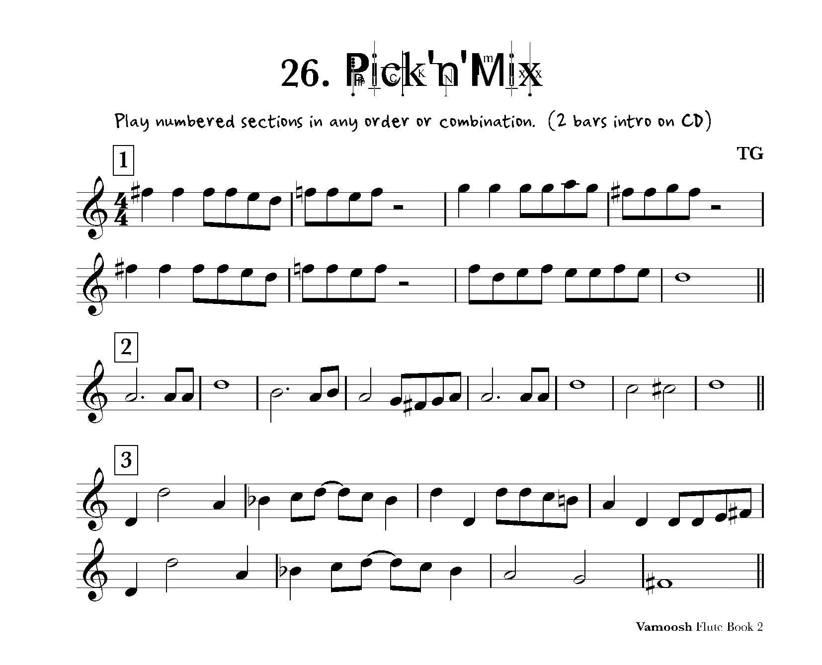 Vamoosh Flute Book 2