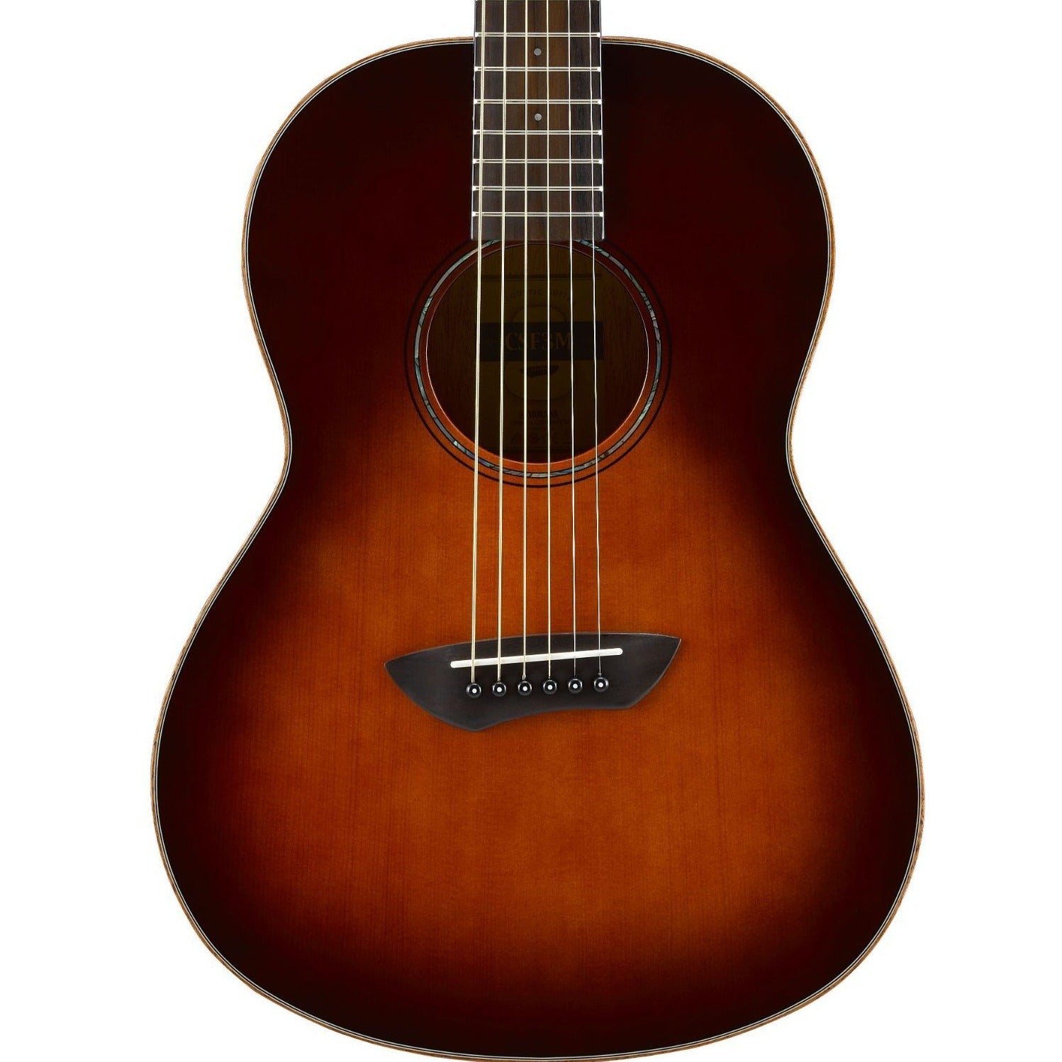 Yamaha CSF3M Modern Parlor Acoustic Guitar, Tobacco Brown Sunburst