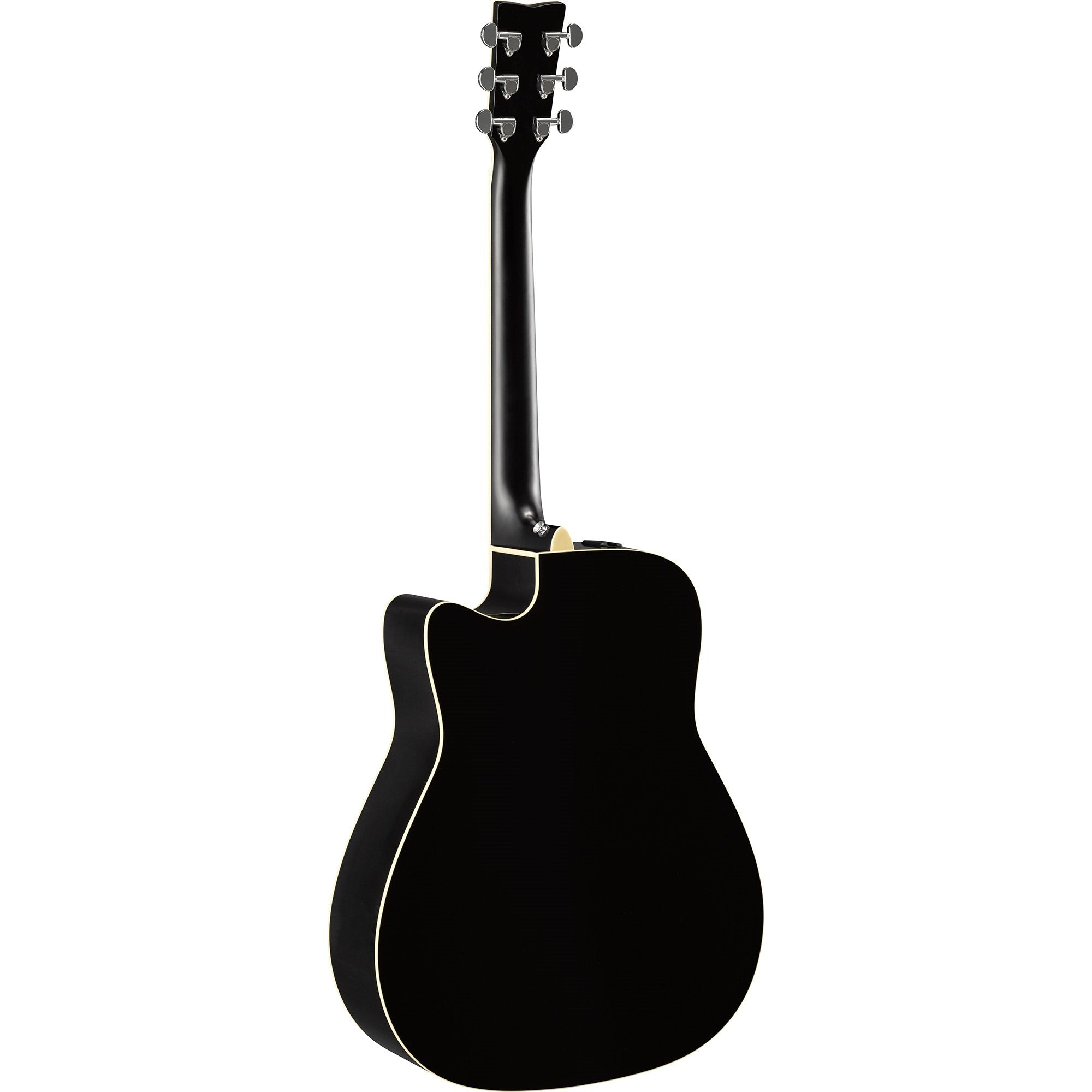 Yamaha FGX820C Acoustic-Electric Folk Guitar, Black