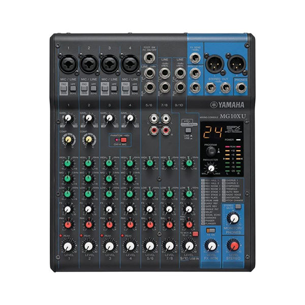 Yamaha MG10XU 10-Channel Mixer with Effects & USB