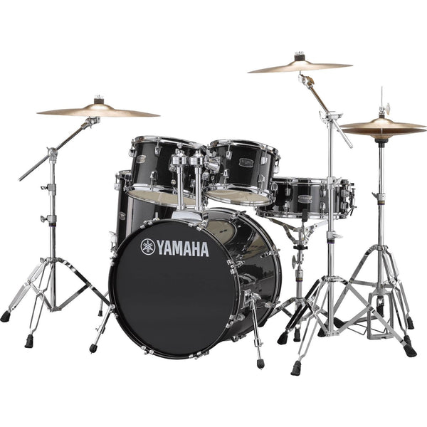 Yamaha RDP0F5BLG Rydeen Fusion Drum Kit, Black Glitter