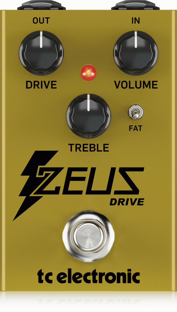TC Electronic Zeus Drive Overdrive Pedal