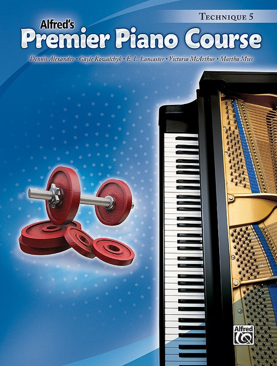 Alfred's Premier Piano Course, Technique 5