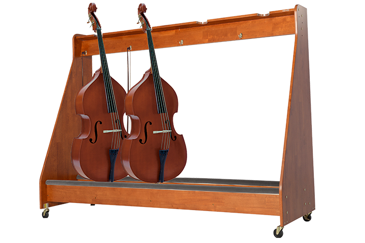 Alges Mobile Instrument Storage - 6-Unit Cello Rack