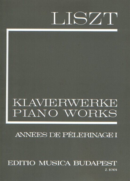 Liszt: Années de Pelerinage, First Year - Switzerland