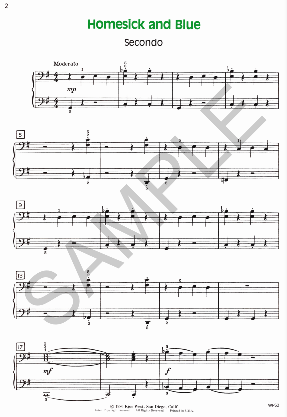 Bastien Duet Favourites, Level 3