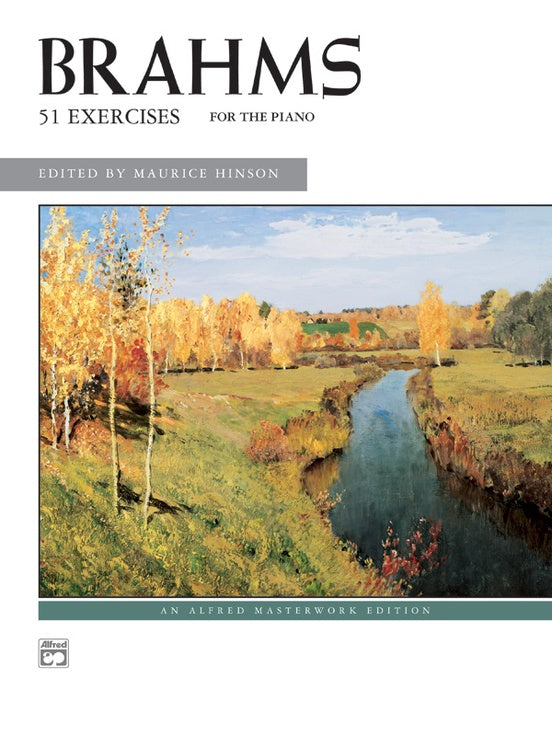 Brahms: 51 Exercises for Piano Solo