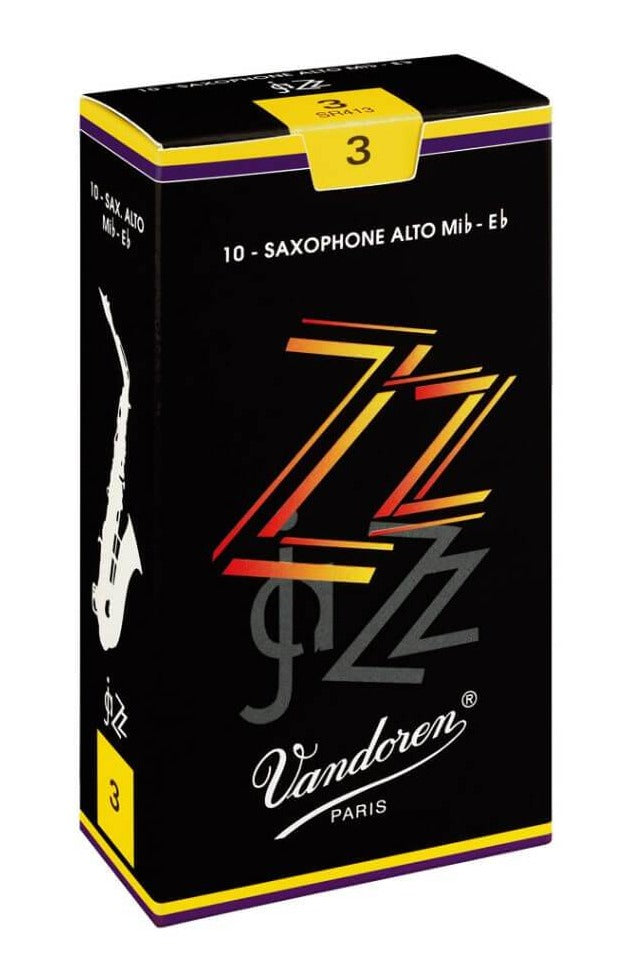 Vandoren ZZ Alto Saxophone Reeds, 10-Pack