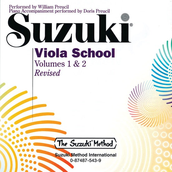 Suzuki Viola School Volume 1 & 2 CD Only