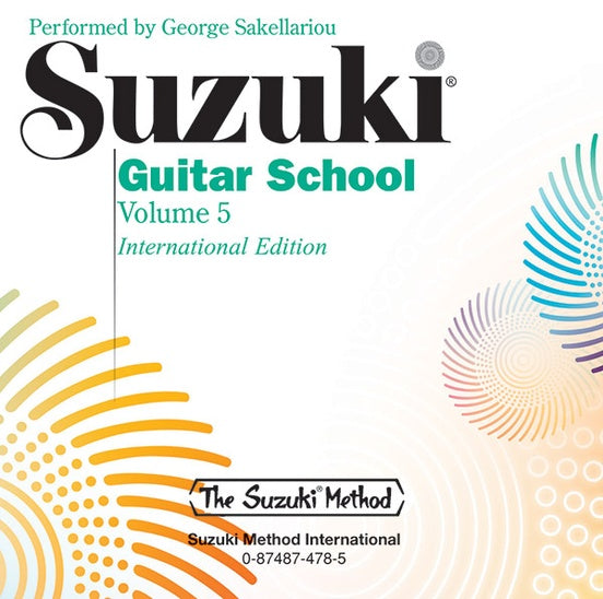 Suzuki Guitar School, Volume 5, CD Only