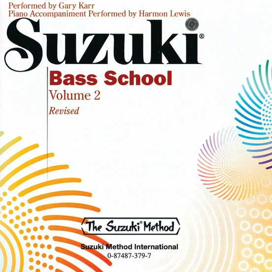 Suzuki Bass School Volume 2, CD Only