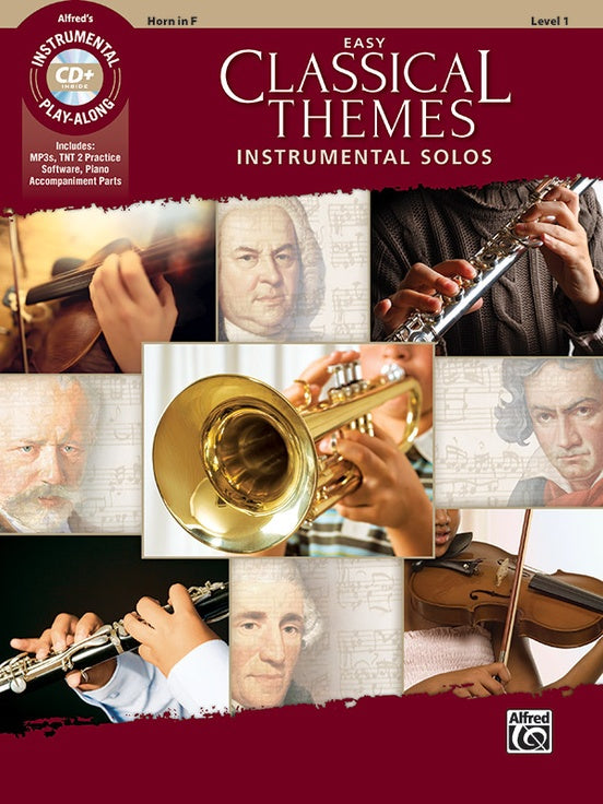 Easy Classical Themes Instrumental Solos for Horn