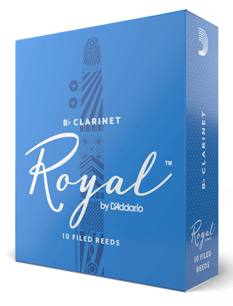 Rico Royal Bb Clarinet Reeds, 10-Pack
