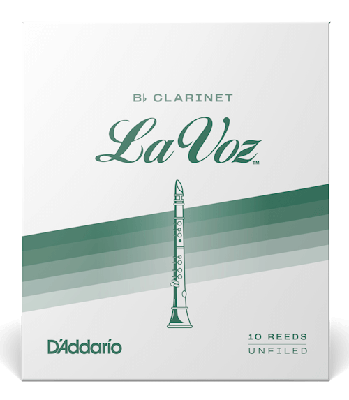 Rico La Voz Bb Clarinet Reeds, 10-Pack