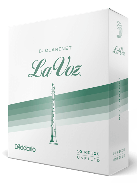 Rico La Voz Bb Clarinet Reeds, 10-Pack