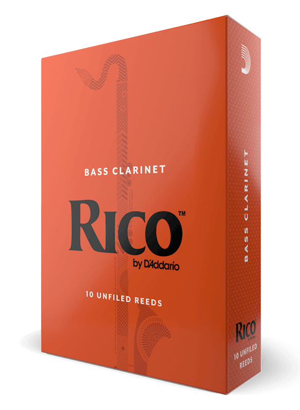 Rico Bass Clarinet Reeds, 10-Pack