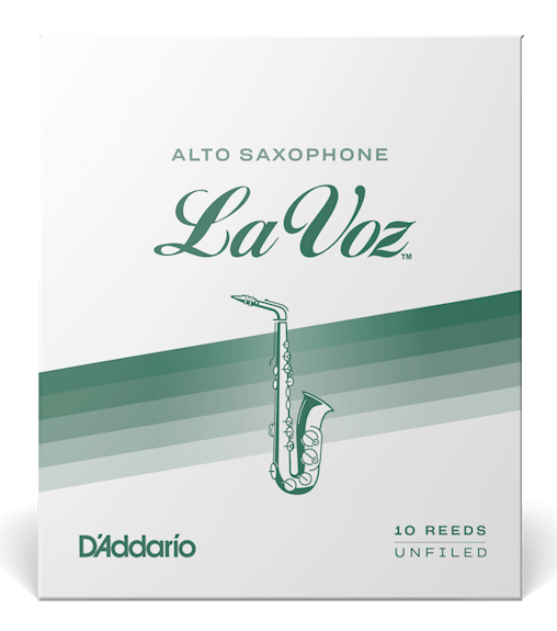 Rico La Voz Alto Saxophone Reeds, 10-Pack