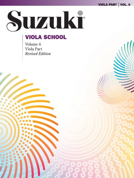 Suzuki Viola School Volume 6, Viola Part