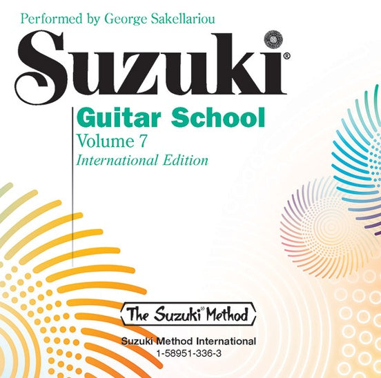 Suzuki Guitar School, Volume 7, CD Only
