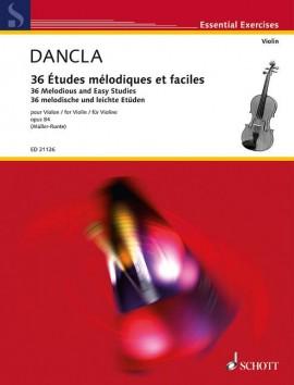 Dancla: 36 Melodious and Easy Studies for Violin, Op. 84