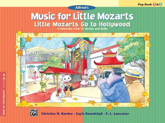 Music for Little Mozarts Go to Hollywood Bk1&2