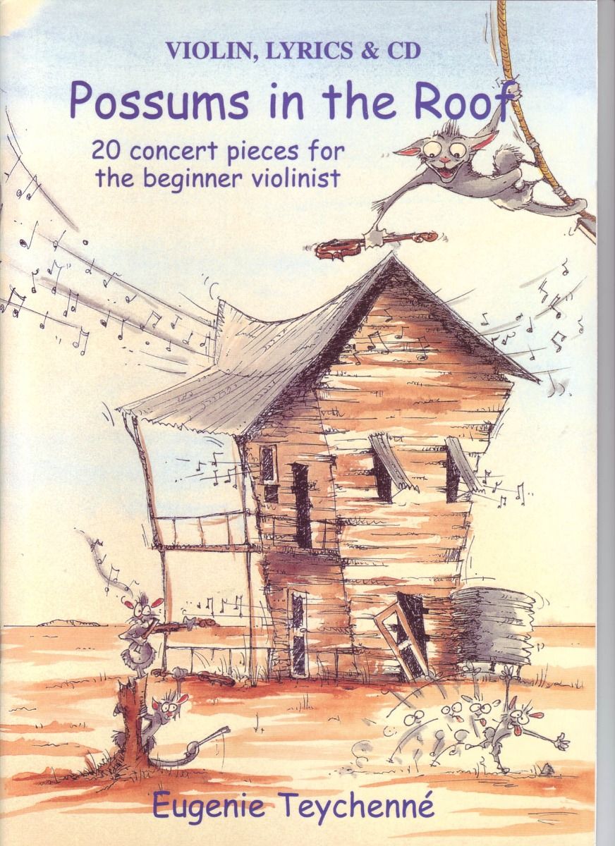 Possums in the Roof - Violin Book & CD