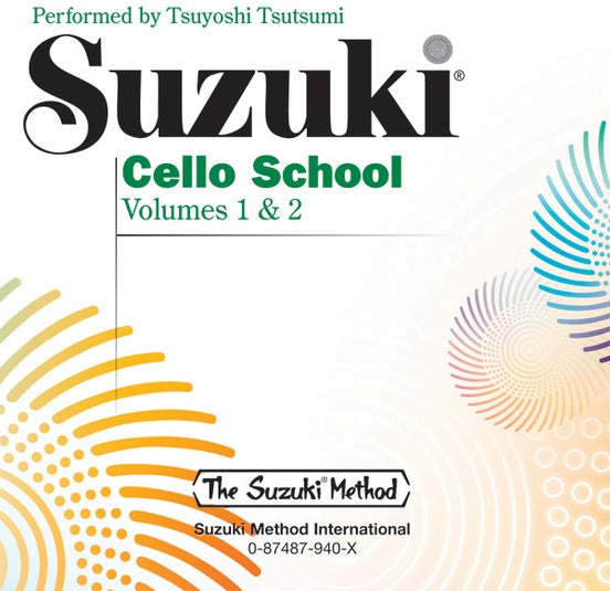 Suzuki Cello School Volume 1 & 2, CD Only