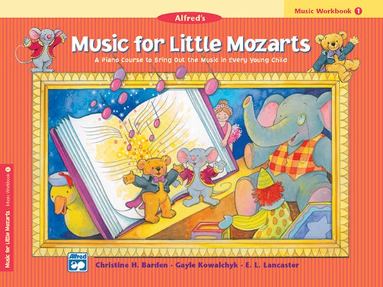 Music for Little Mozarts Workbook 1