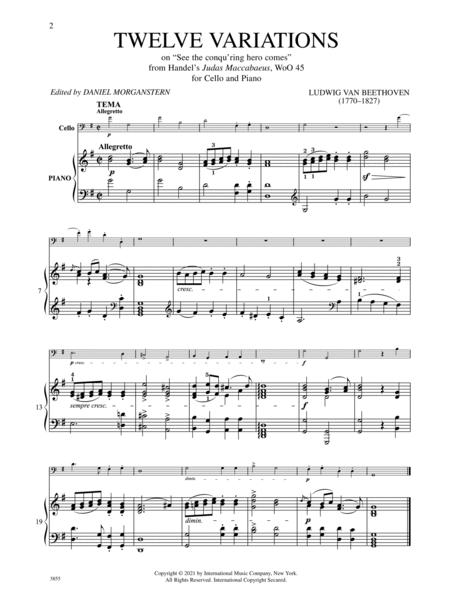 Beethoven: Variations on Handel's 'See the Conquering Hero Comes', WoO 45