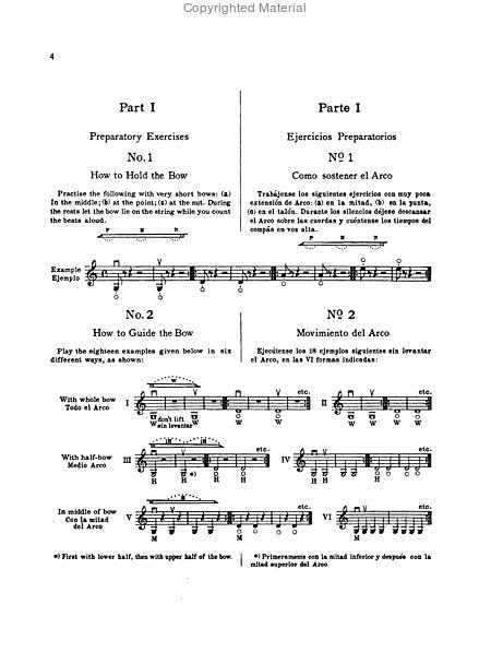 Ševčík: School of Bowing Technic (Op. 2, Parts I-II)