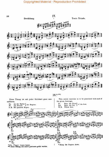 Ševčík: School of Violin Technics (Op. 1, Part I)