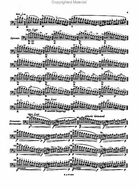 Ševčík: School of Bowing Technique for Cello (Op. 2 Part 2)